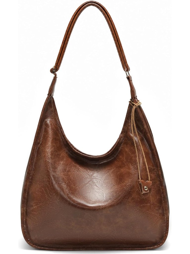 Tote Bag For Women - Vintage Hobo Handbags & Slouchy Shoulder Purse With Adjusta